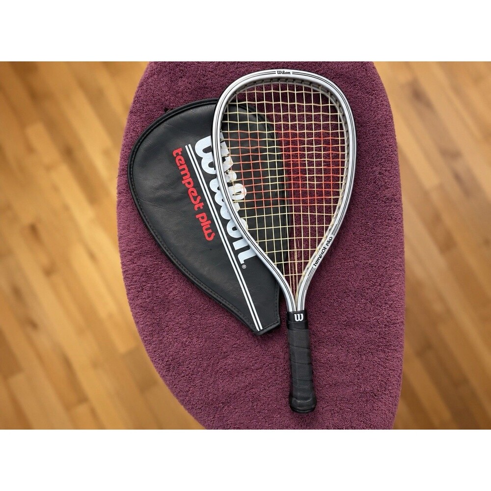 Wilson Tempest Plus Racquetball Racket with Matching Case - Picture 2 of 5